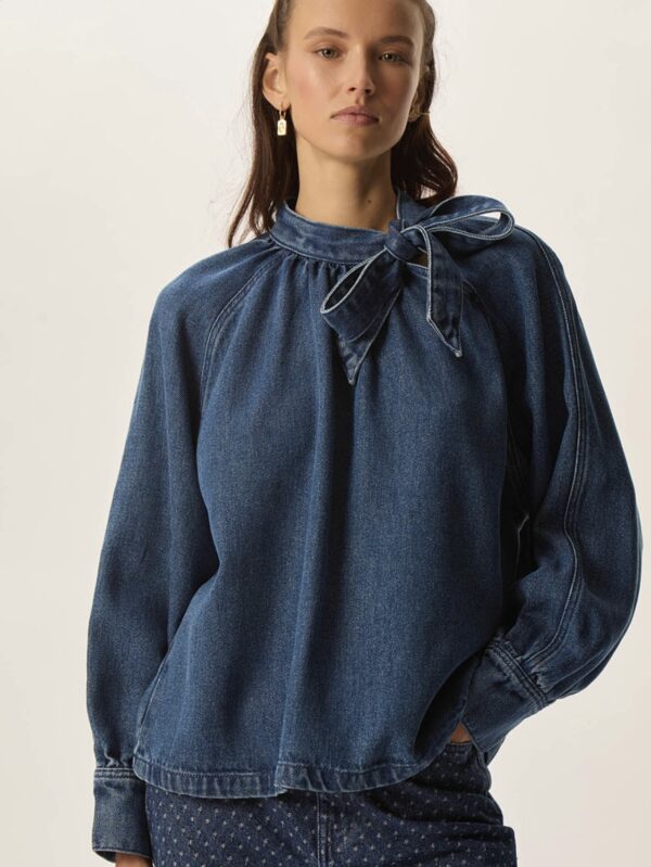 Blusa Lou denim blue - Imagen 7