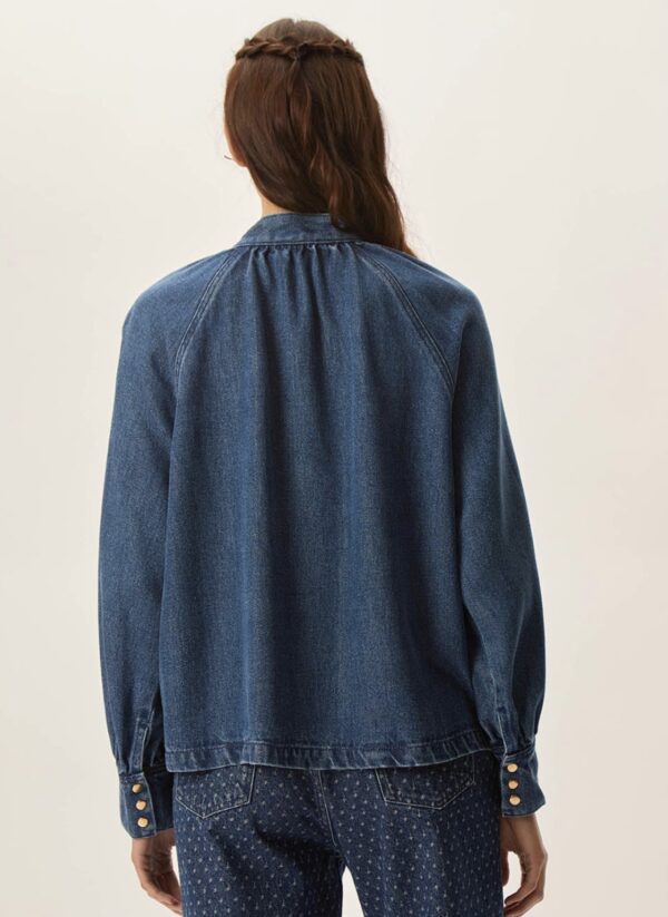 Blusa Lou denim blue - Imagen 8