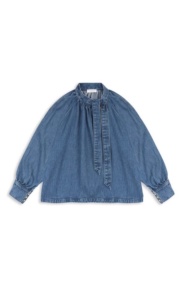 Blusa Lou denim blue - Imagen 9