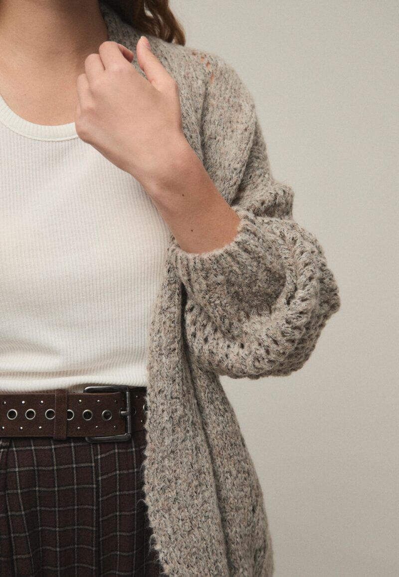 Chaqueta rosalba calados topo - Imagen 3