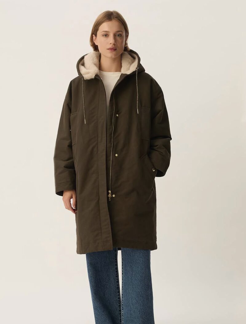 Parka Abrigo Ynes pickle - Imagen 2