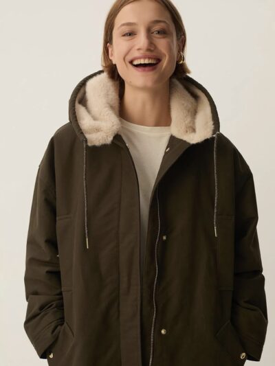 Parka Abrigo Ynes pickle