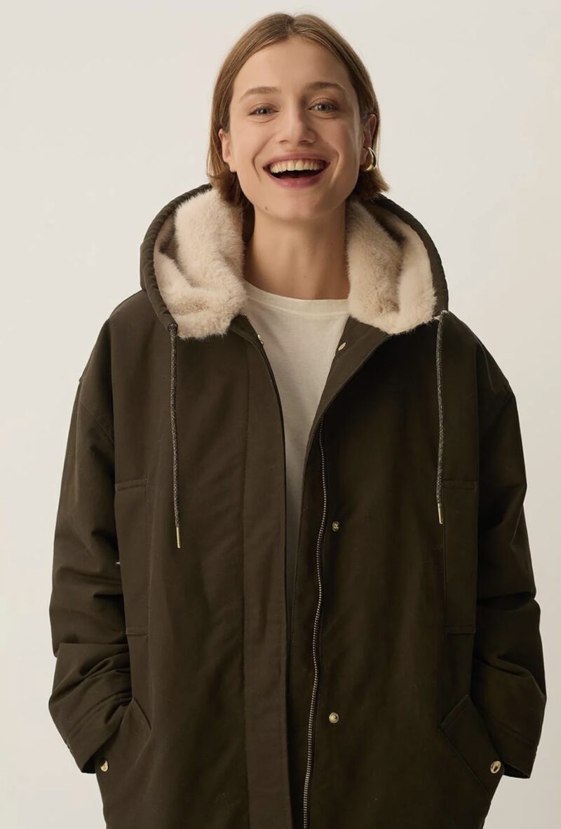 Parka Abrigo Ynes pickle