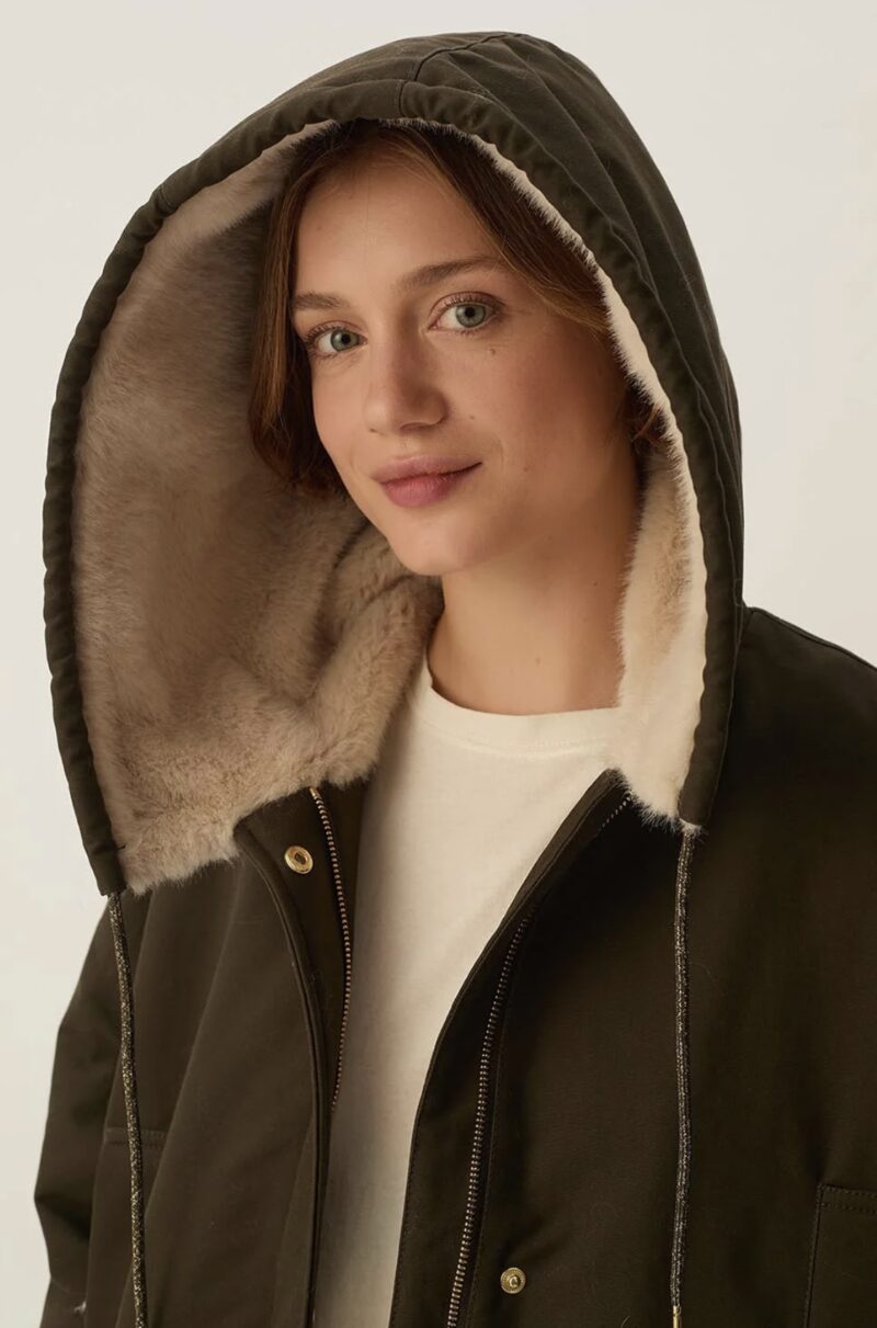 Parka Abrigo Ynes pickle - Imagen 3