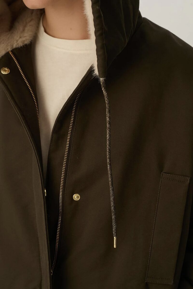 Parka Abrigo Ynes pickle - Imagen 4