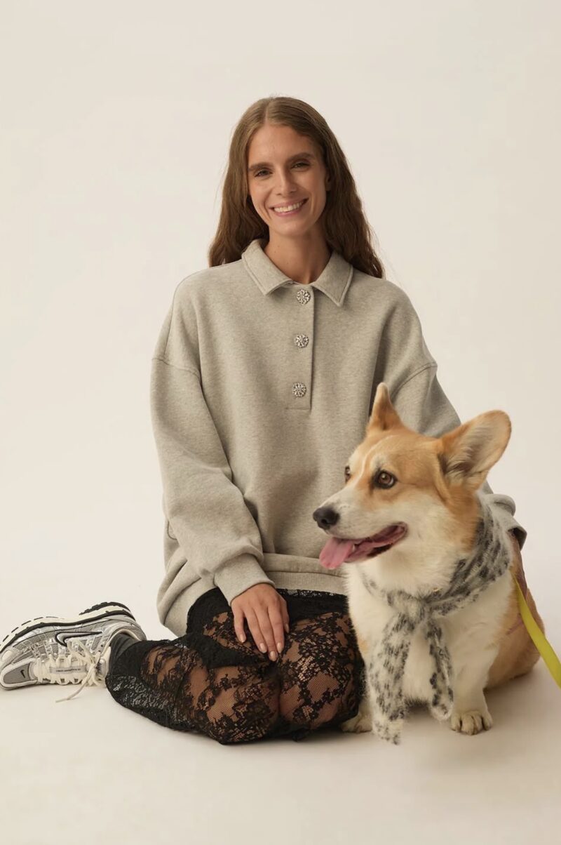 Sudadera Joyce gris - Imagen 4
