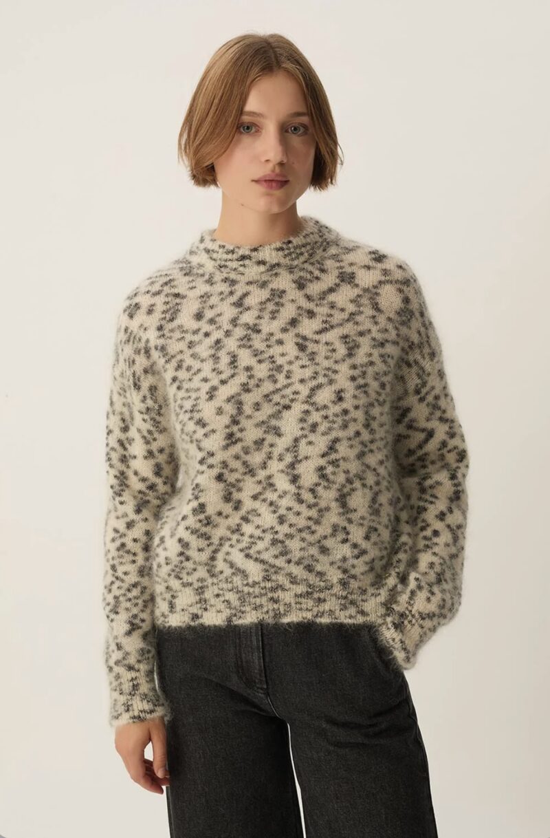 Jersey mohair boleo dalmatien - Imagen 2