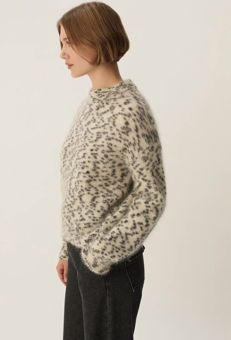 Jersey mohair boleo dalmatien - Imagen 3