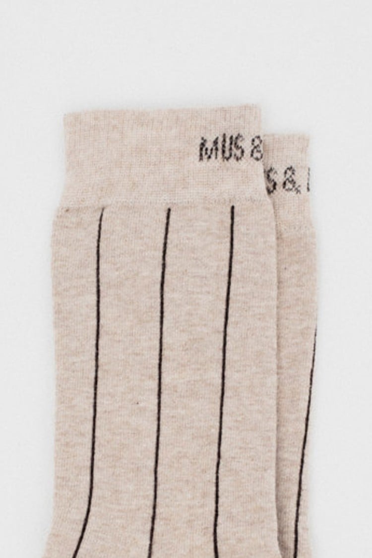 Calcetines kile beige - Imagen 3