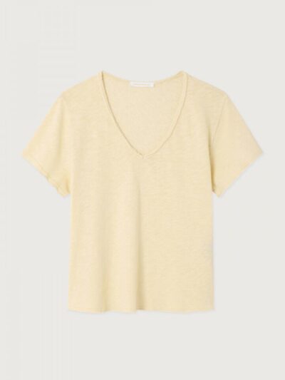 Camiseta pico mc sonoma vainilla vintage