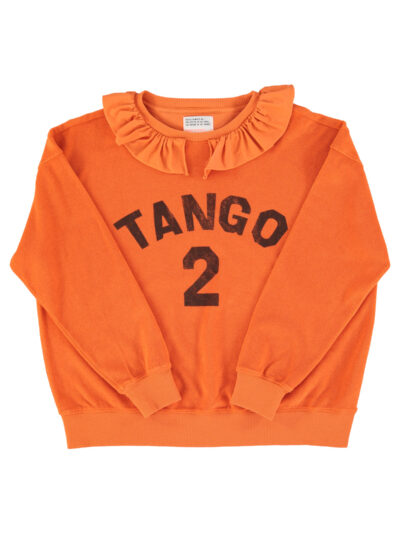 Sudadera collar orange "tango 2"