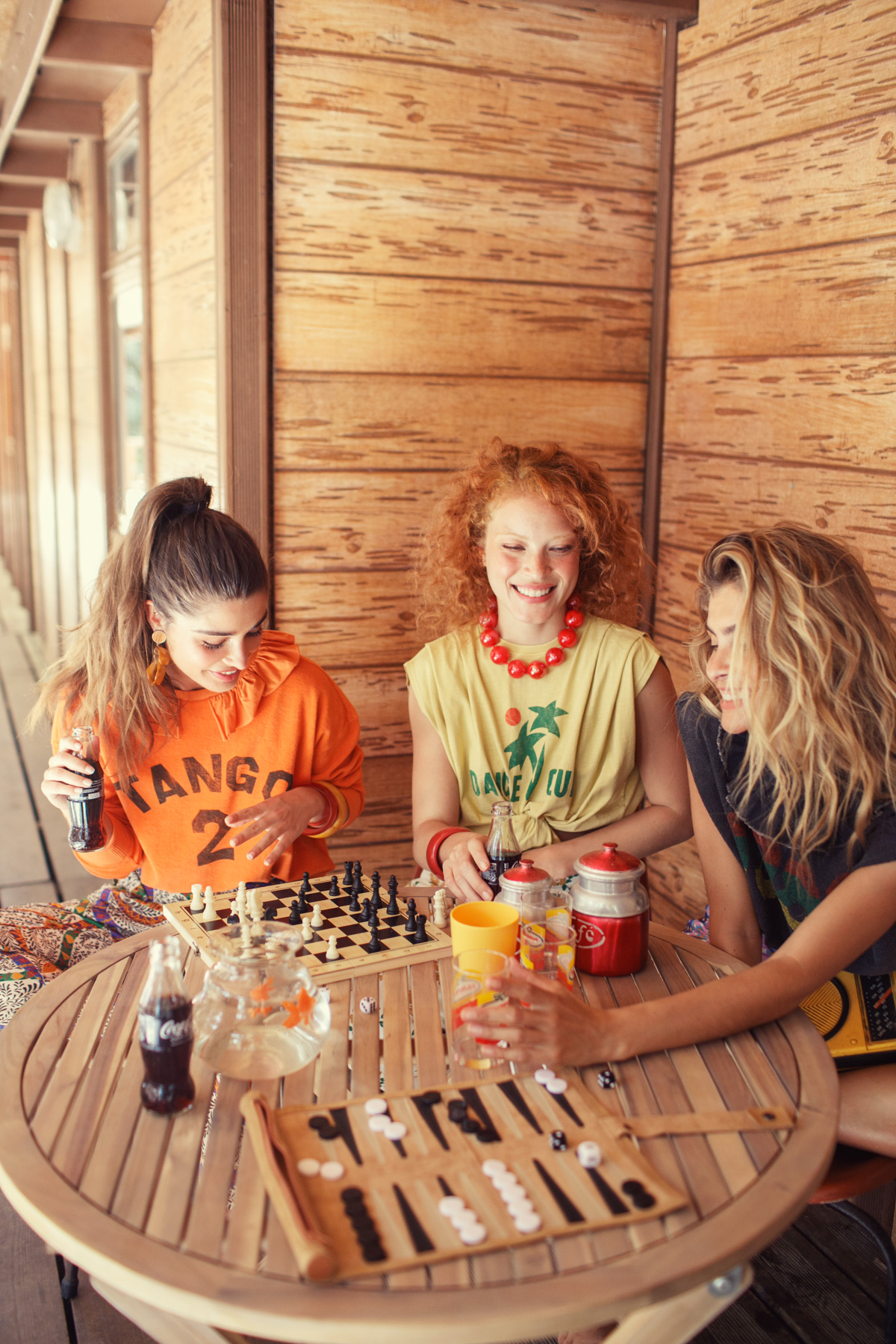 Sudadera collar orange "tango 2" - Imagen 3