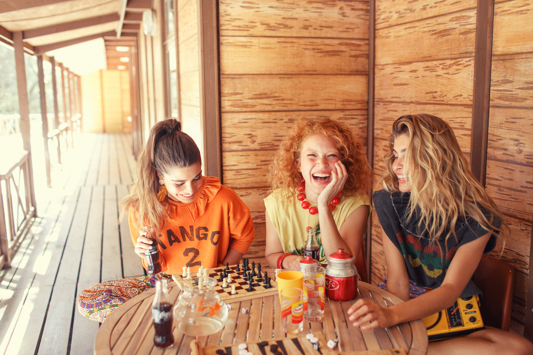 Sudadera collar orange "tango 2" - Imagen 2