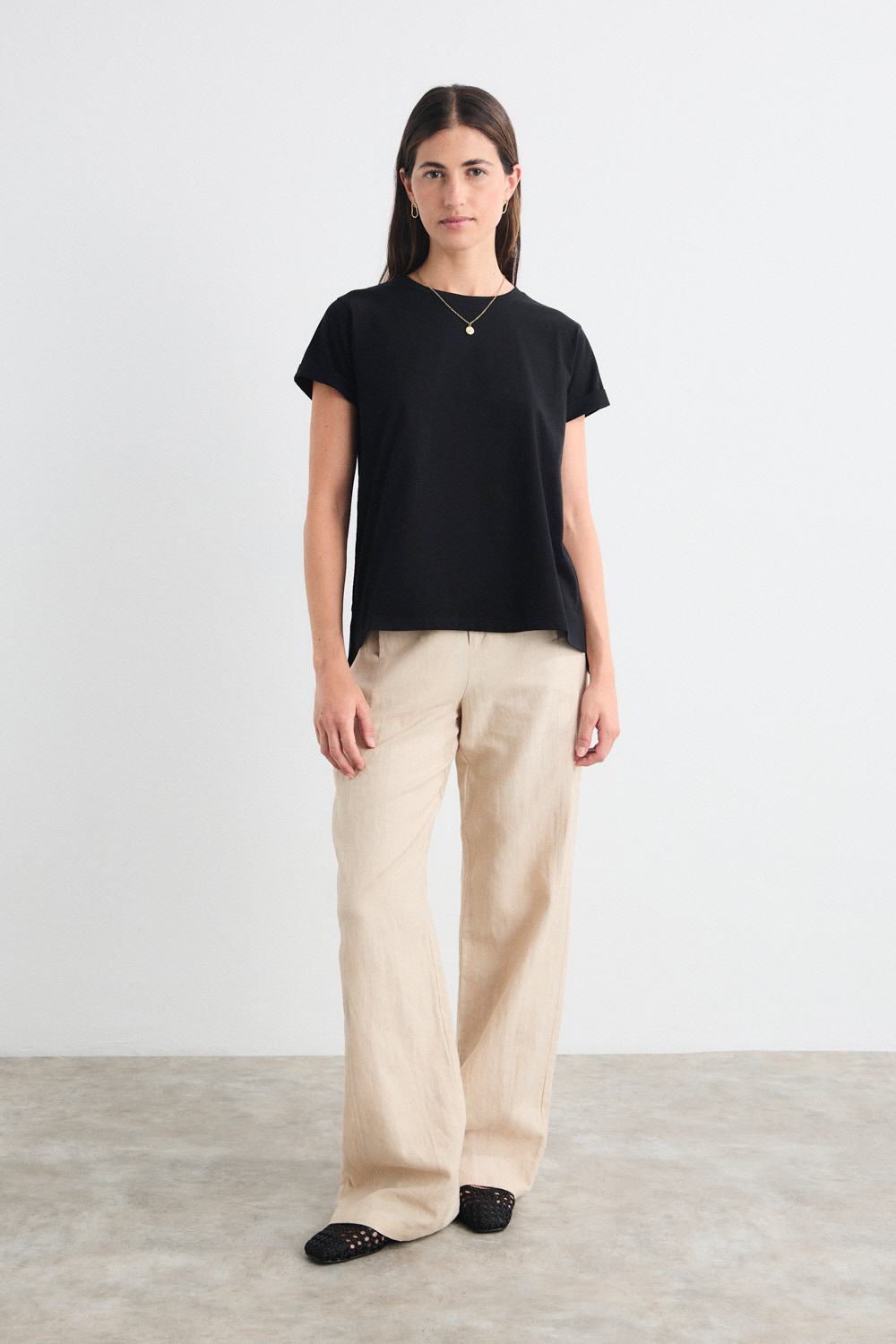 Camiseta musbom bordado mc negro - Imagen 3