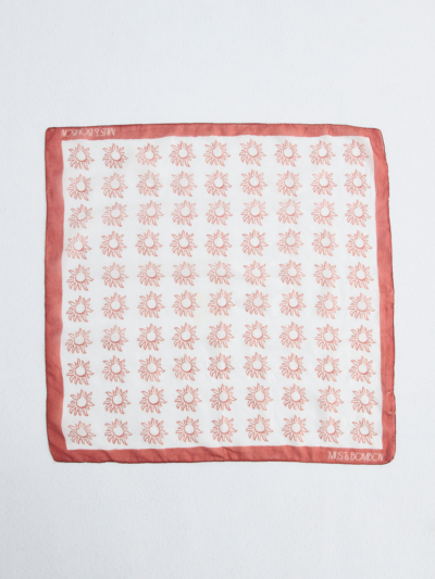 Pañuelo estampado kinic teja