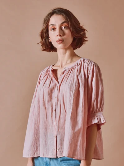 Blusa donatella rayas