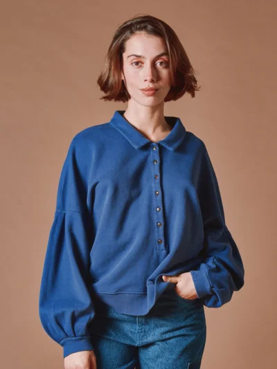 Sudadera polo dico marine